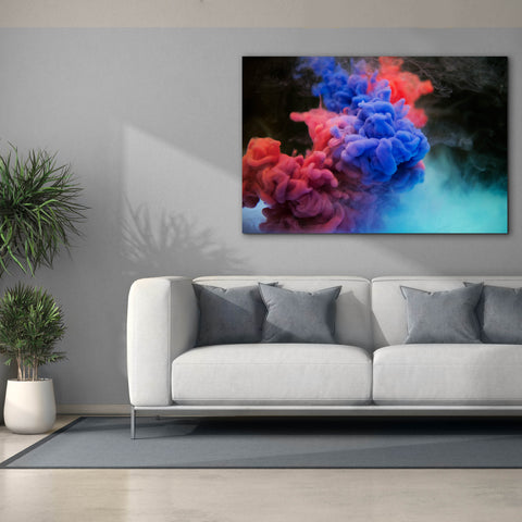 Image of 'Pink Smokey Haze' by Epic Portfolio, Canvas Wall Art,60 x 40