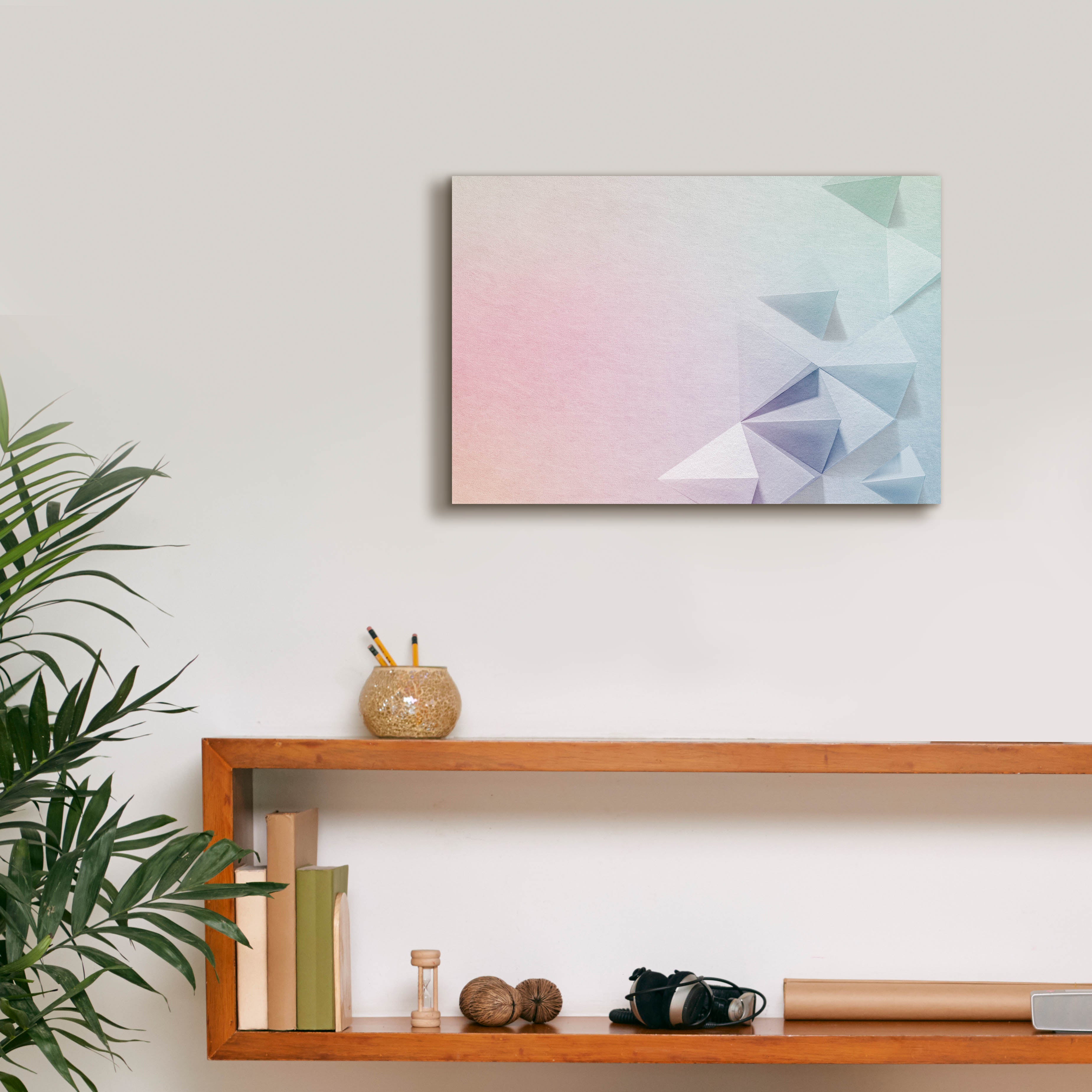 'Pastel Oregome' by Epic Portfolio, Canvas Wall Art,18 x 12
