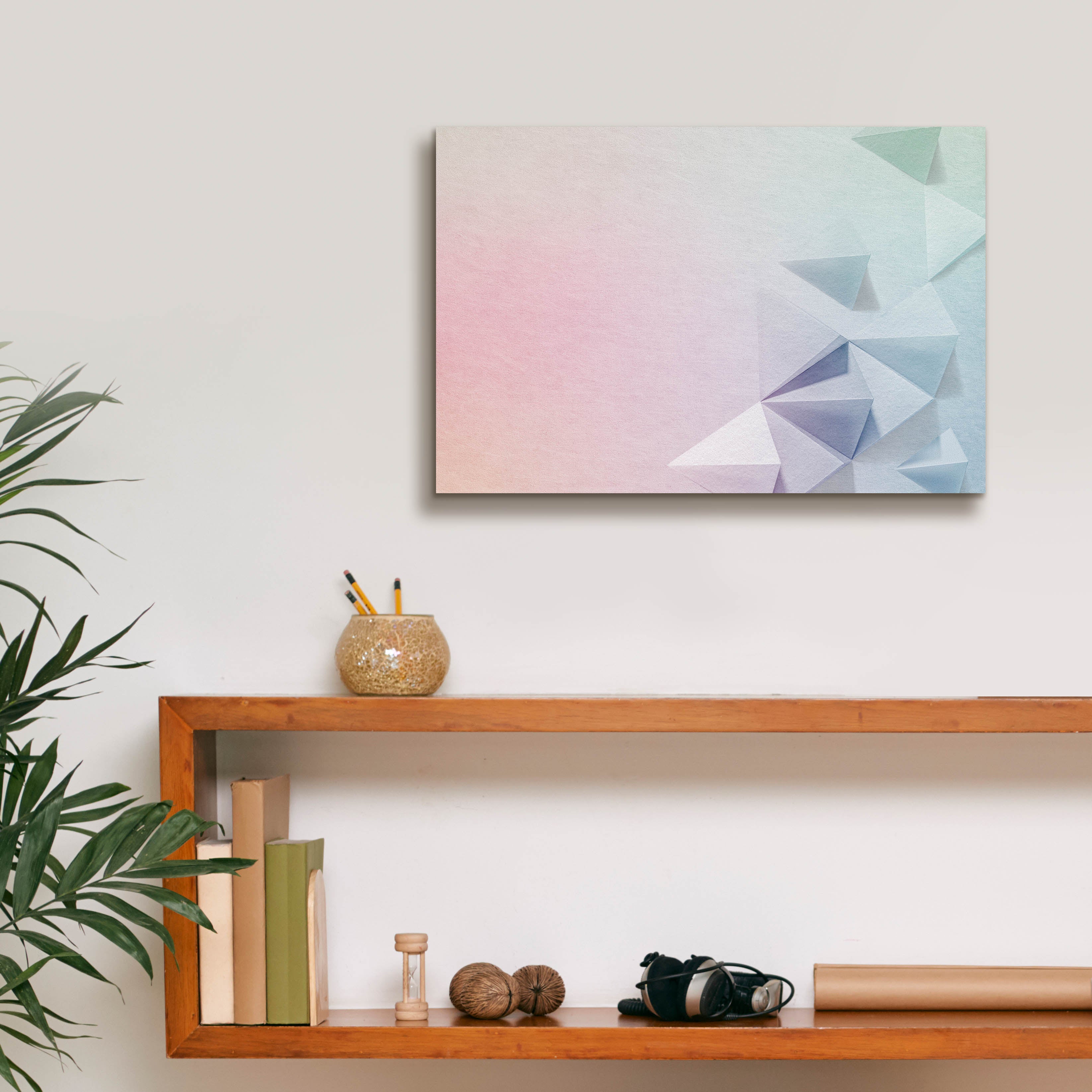 'Pastel Oregome' by Epic Portfolio, Canvas Wall Art,18 x 12