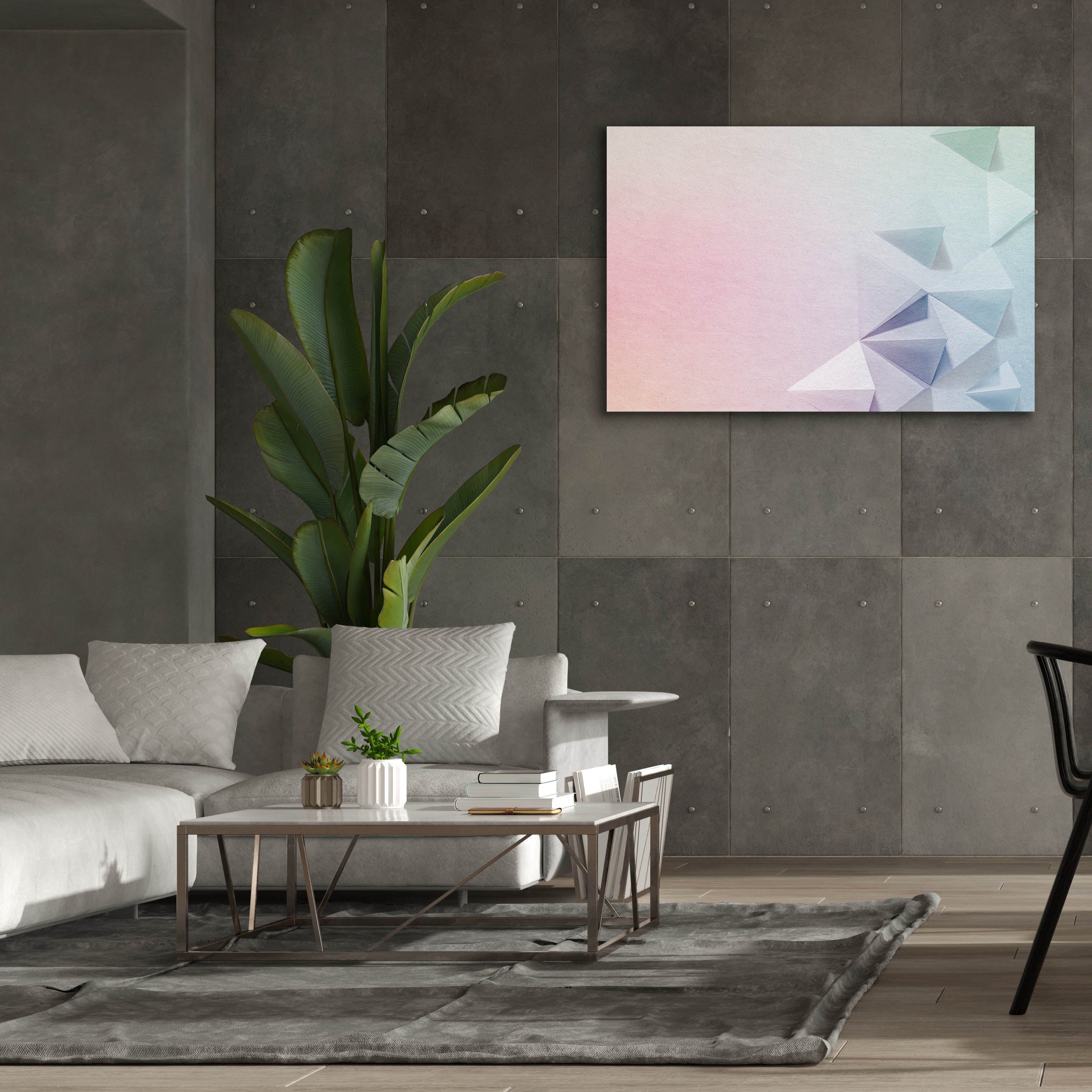 'Pastel Oregome' by Epic Portfolio, Canvas Wall Art,60 x 40