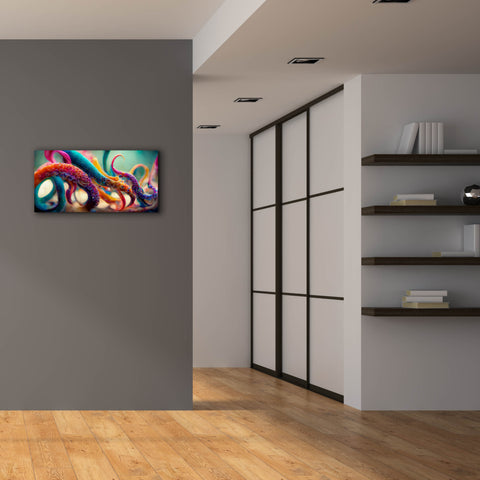 Image of 'Painterly Tentacles' by Epic Portfolio, Canvas Wall Art,40 x 20