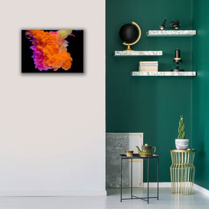 'Orange Burst' by Epic Portfolio, Canvas Wall Art,26 x 18