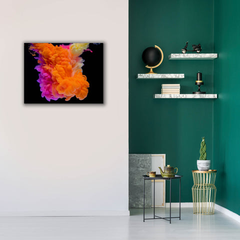 Image of 'Orange Burst' by Epic Portfolio, Canvas Wall Art,34 x 26