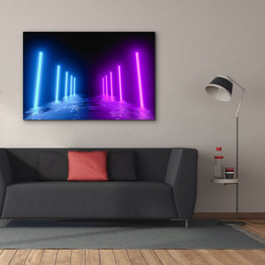 'Neon Runway' by Epic Portfolio, Canvas Wall Art,60 x 40