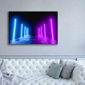 'Neon Runway' by Epic Portfolio, Canvas Wall Art,60 x 40