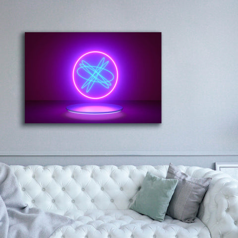 Image of 'Neon Reactor' by Epic Portfolio, Canvas Wall Art,60 x 40