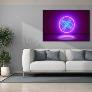 'Neon Reactor' by Epic Portfolio, Canvas Wall Art,60 x 40