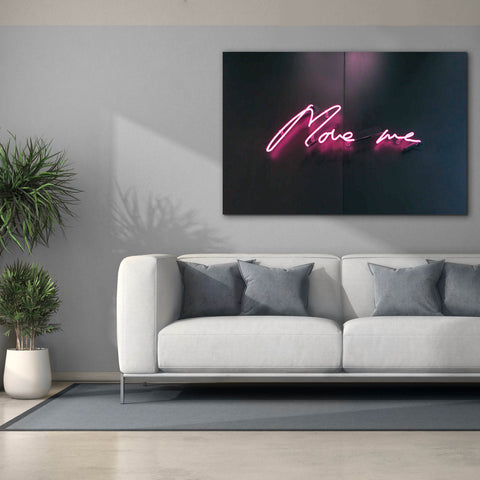 Image of 'Move Me In Neon Pink' by Epic Portfolio, Canvas Wall Art,60 x 40