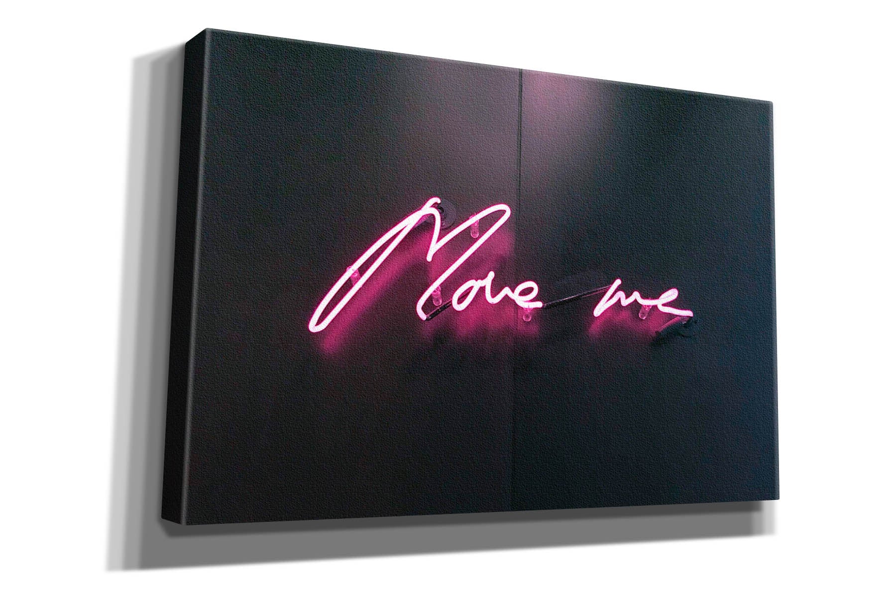 'Move Me In Neon Pink' by Epic Portfolio, Canvas Wall Art