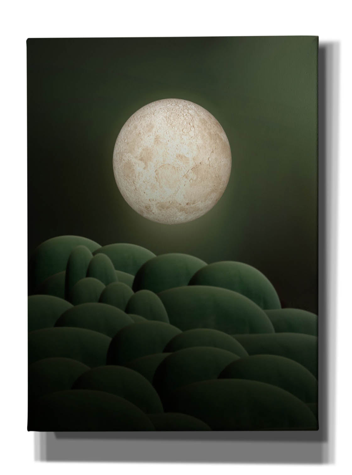 'Moon Mountain' by Epic Portfolio, Canvas Wall Art