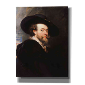 'Self Portrait' by Peter Paul Rubens, Canvas Wall Art
