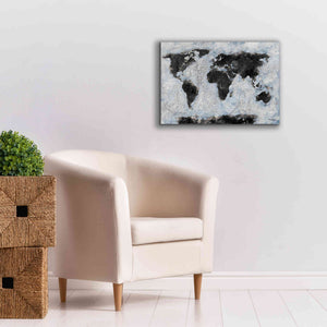'Old World Map 2' by Britt Hallowell, Canvas Wall Art,26 x 18