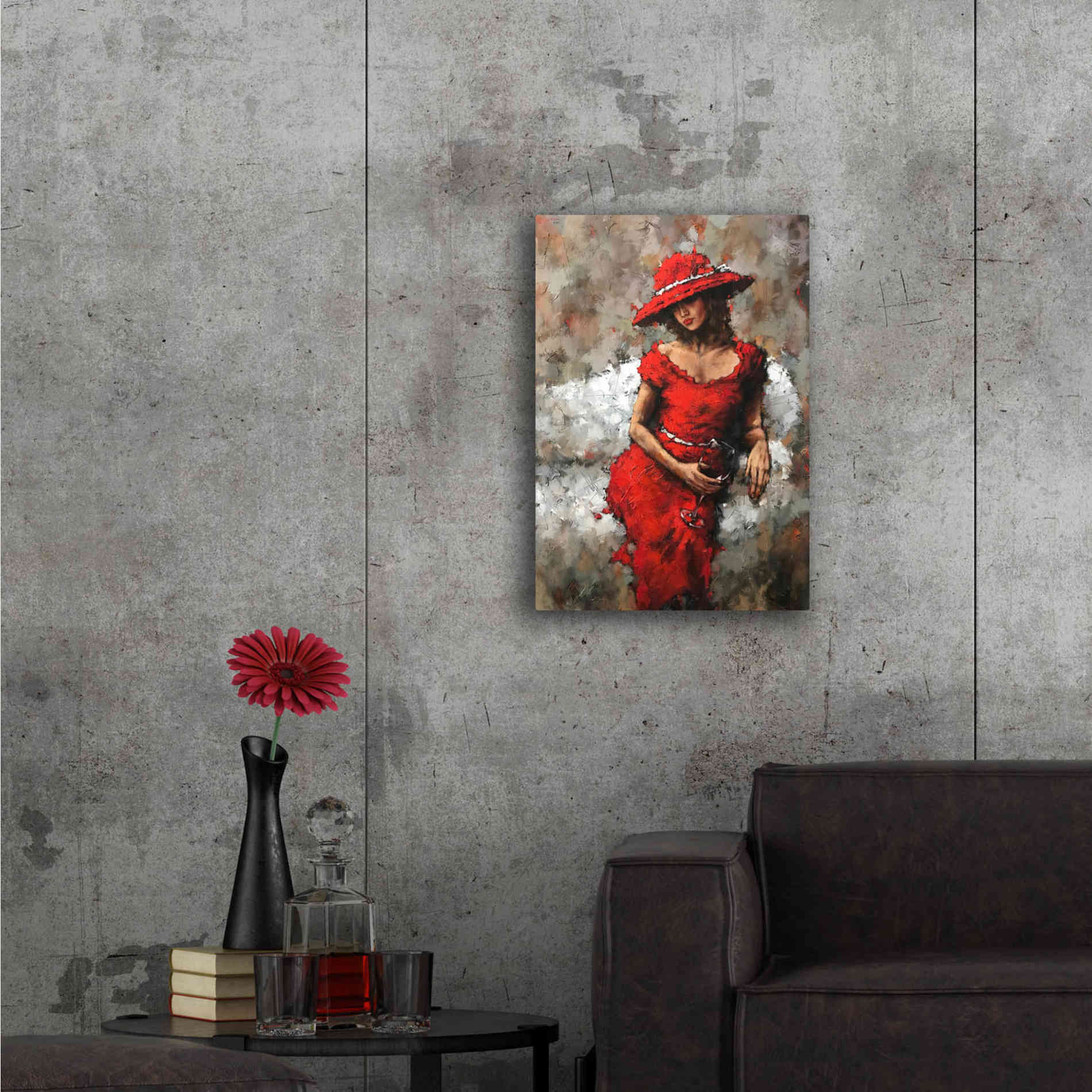 'Wine and Unwind' by Alexander Gunin,  Canvas Wall Art,18 x 26