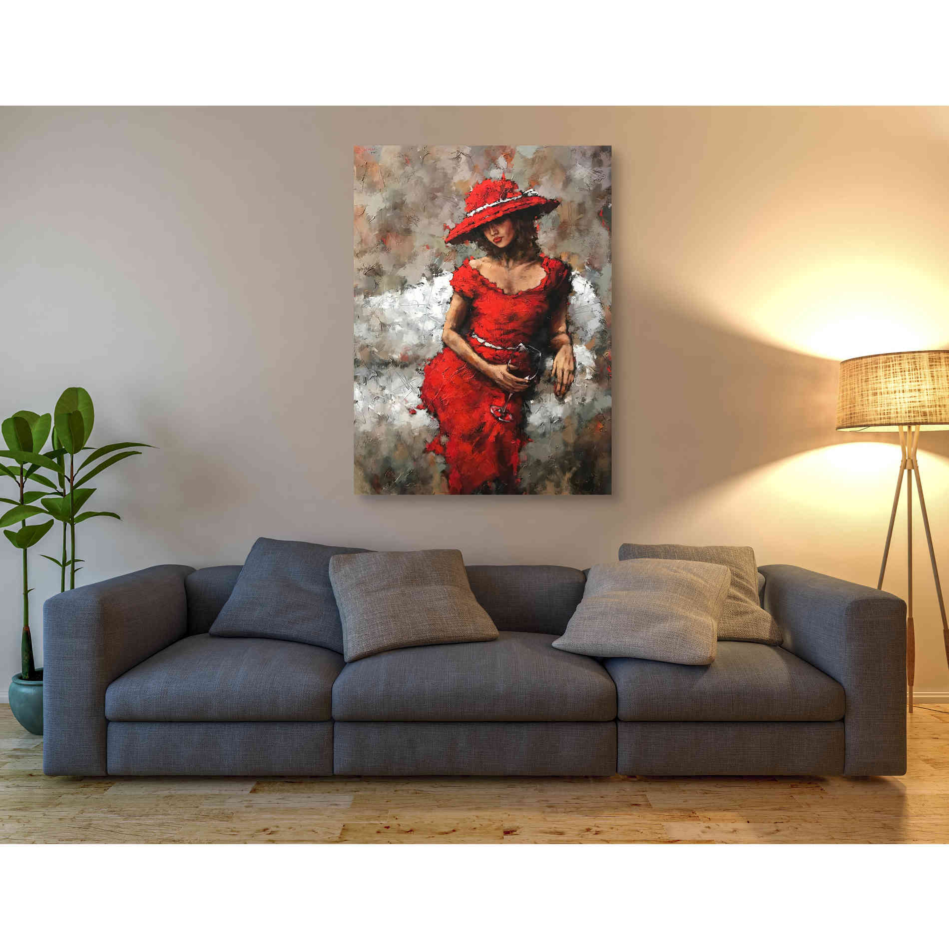 'Wine and Unwind' by Alexander Gunin,  Canvas Wall Art,40 x 54