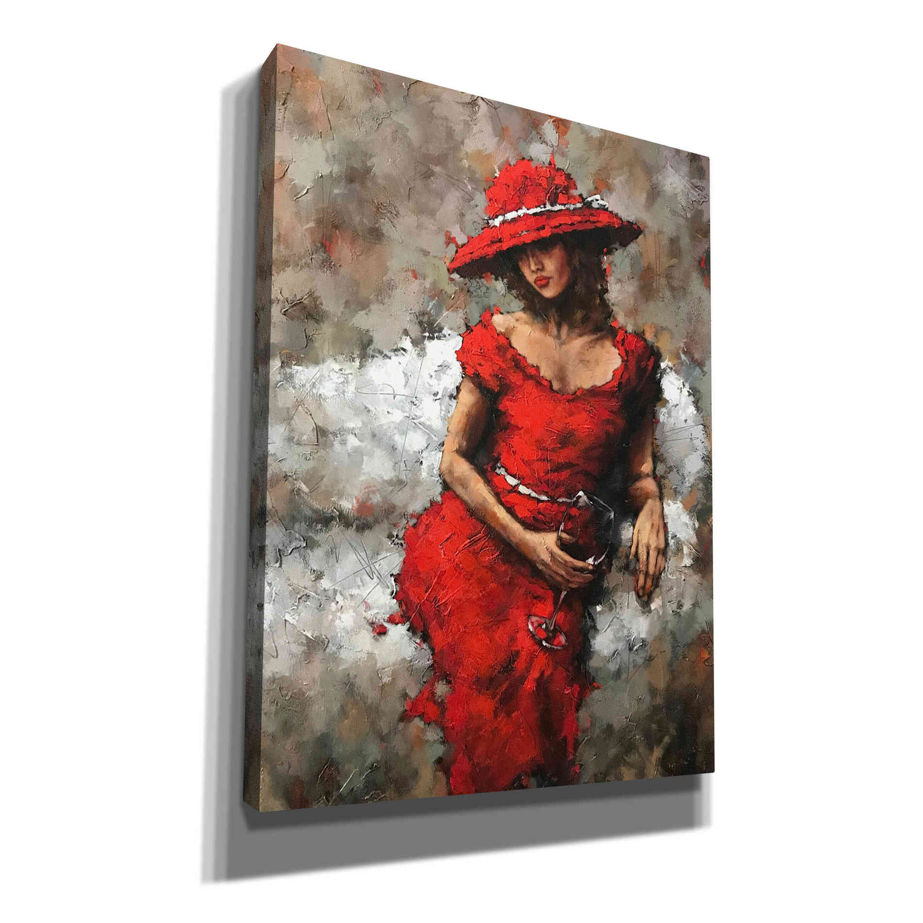 'Wine and Unwind' by Alexander Gunin,  Canvas Wall Art