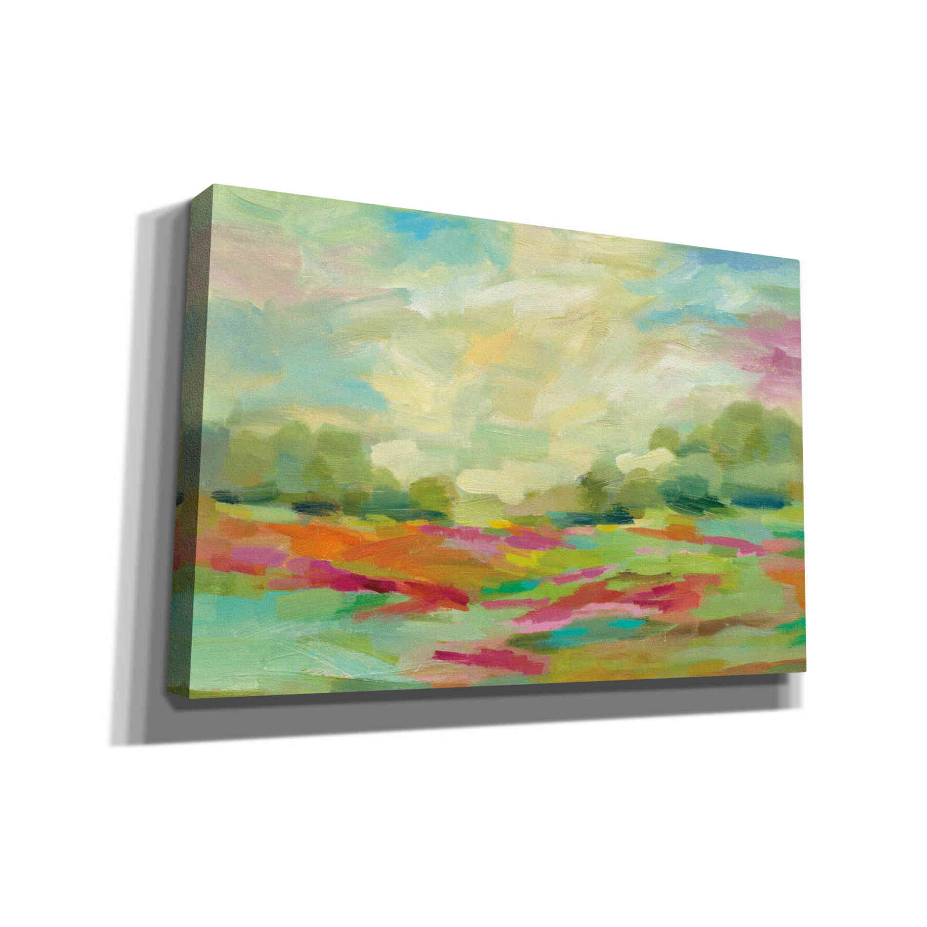 'Sunny Fields' by Silvia Vassileva, Canvas Wall Art