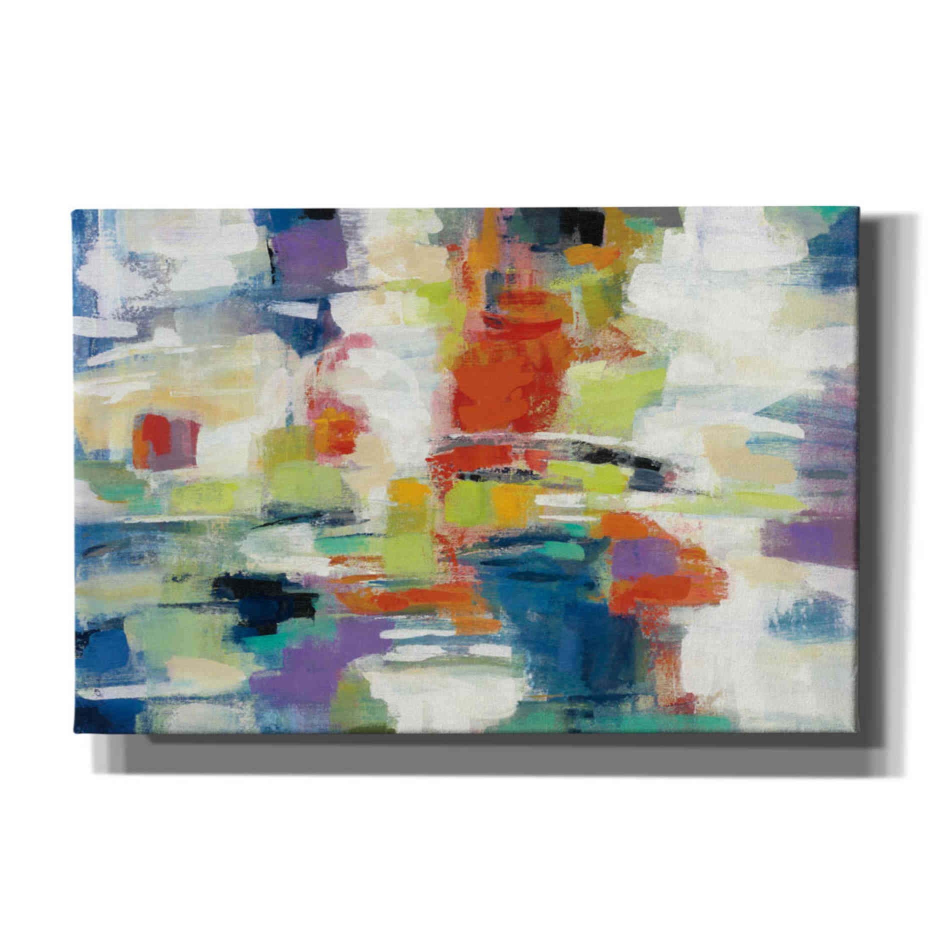 'Island Town' by Silvia Vassileva, Canvas Wall Art