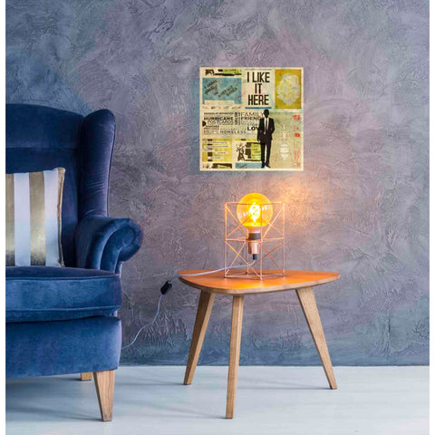 Image of 'I LIKE IT HERE' by DB Waterman, Giclee Canvas Wall Art