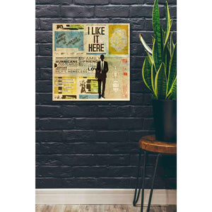 'I LIKE IT HERE' by DB Waterman, Giclee Canvas Wall Art