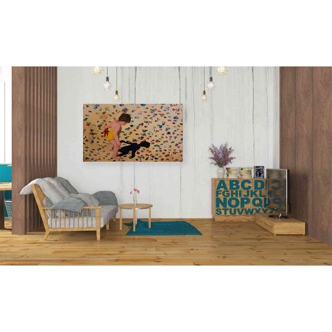 Image of 'ME AND MY PAL II' by DB Waterman, Giclee Canvas Wall Art