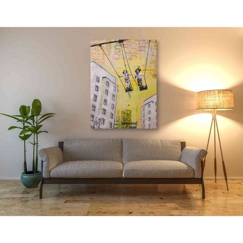 Image of 'SUNDAY SWING' by DB Waterman, Giclee Canvas Wall Art