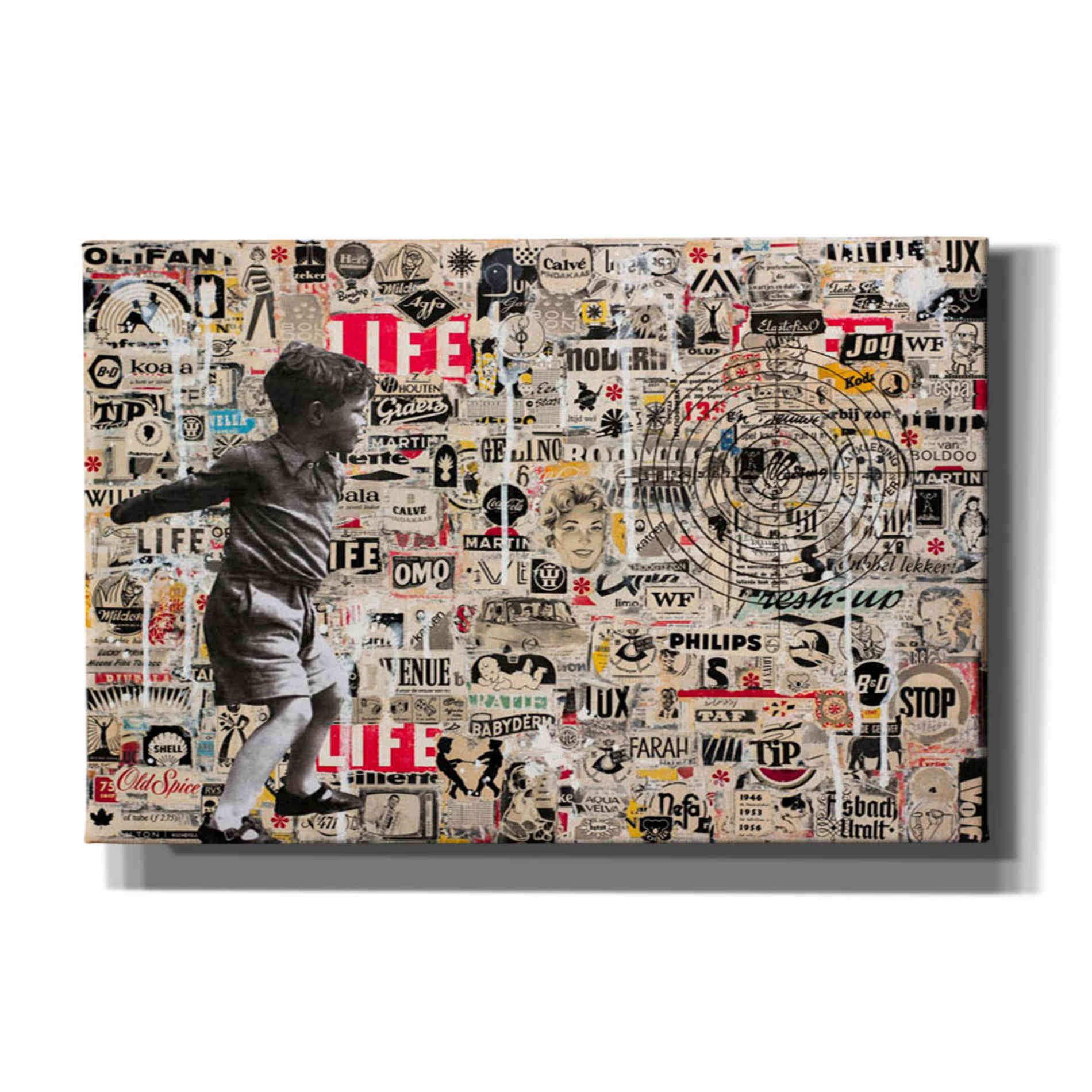 'TARGET' by DB Waterman, Canvas Wall Art
