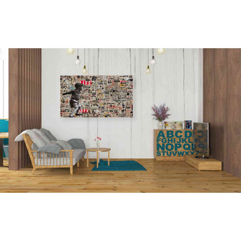 Image of 'TARGET' by DB Waterman, Canvas Wall Art,40 x 26