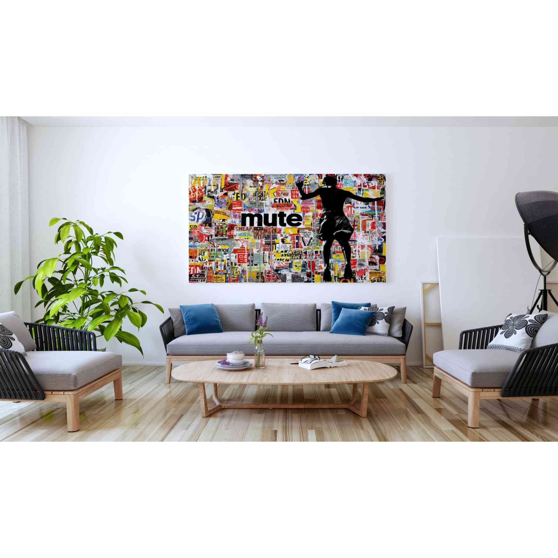 'THE JUMP II' by DB Waterman, Giclee Canvas Wall Art