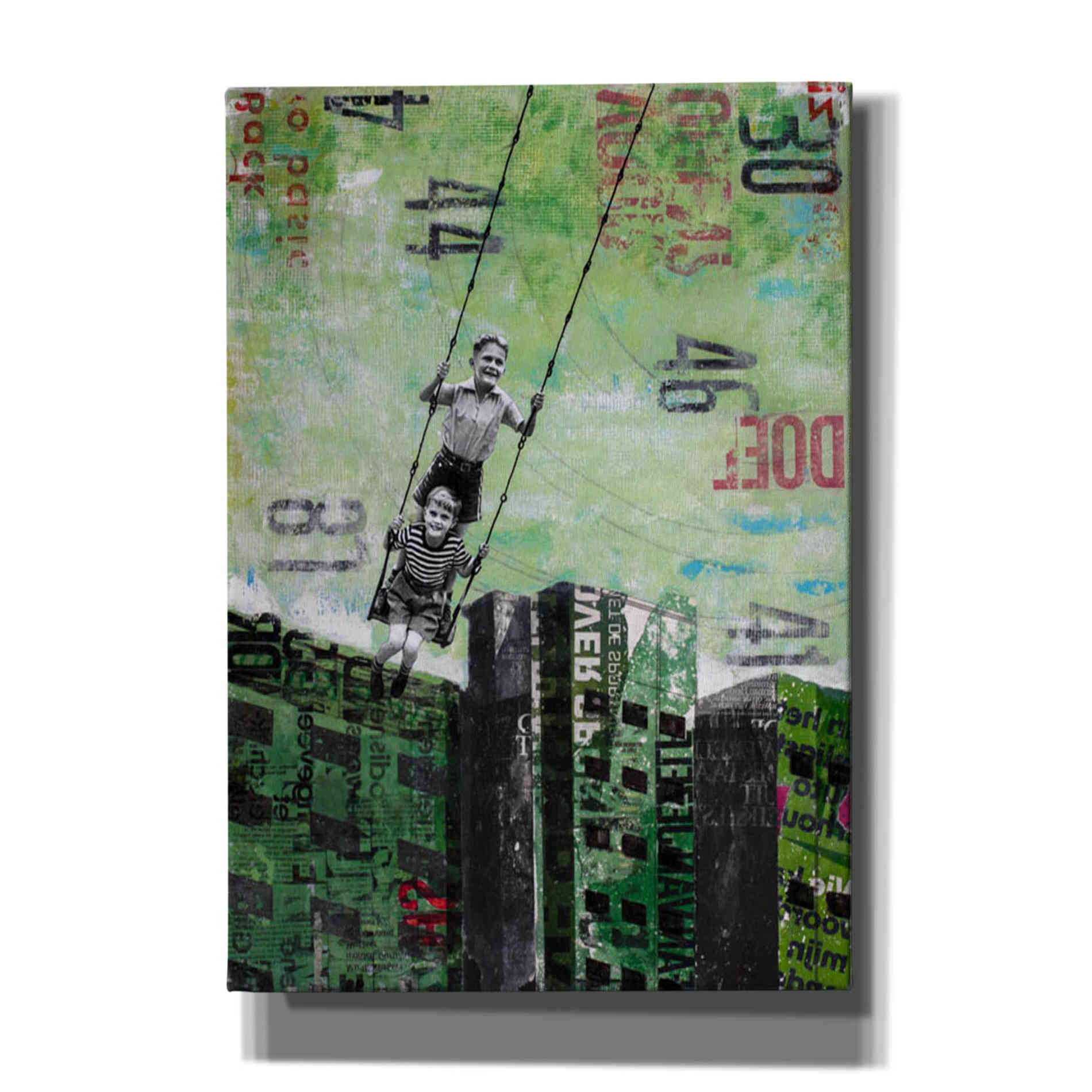 'TUESDAY SWING' by DB Waterman, Giclee Canvas Wall Art