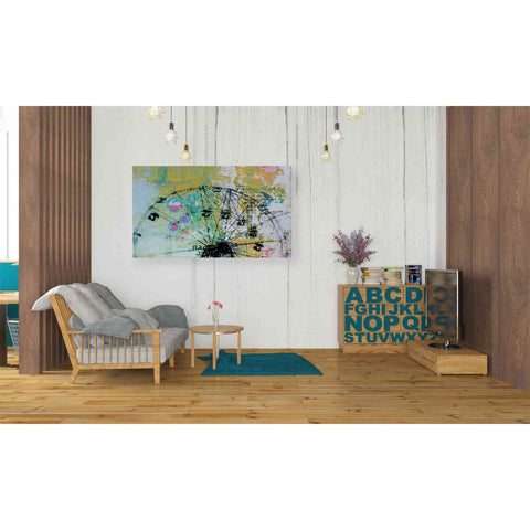 Image of 'WONDER WHEEL' by DB Waterman, Giclee Canvas Wall Art