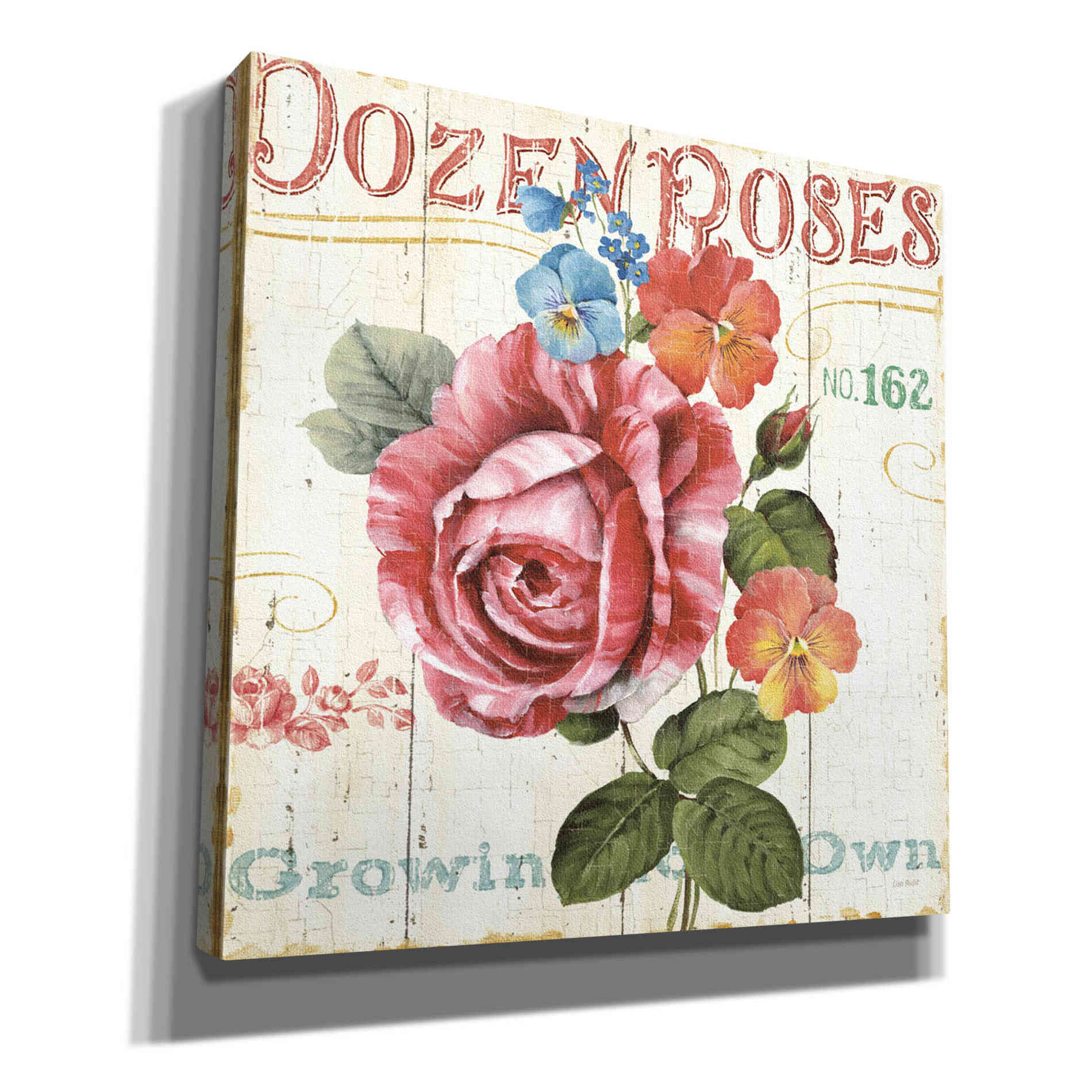 'Rose Garden II' by Lisa Audit, Canvas Wall Art