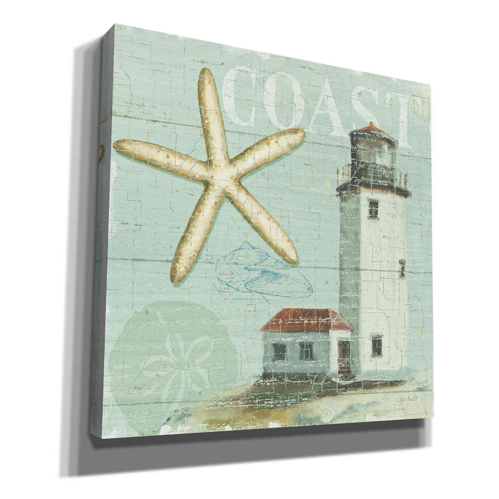 'Beach House II' by Lisa Audit, Canvas Wall Art