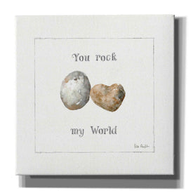 'Pebbles and Sandpipers V' by Lisa Audit, Canvas Wall Art