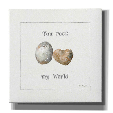 Image of 'Pebbles and Sandpipers V' by Lisa Audit, Canvas Wall Art