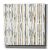 'Sand and Sea Gold Stripes' by Lisa Audit, Canvas Wall Art