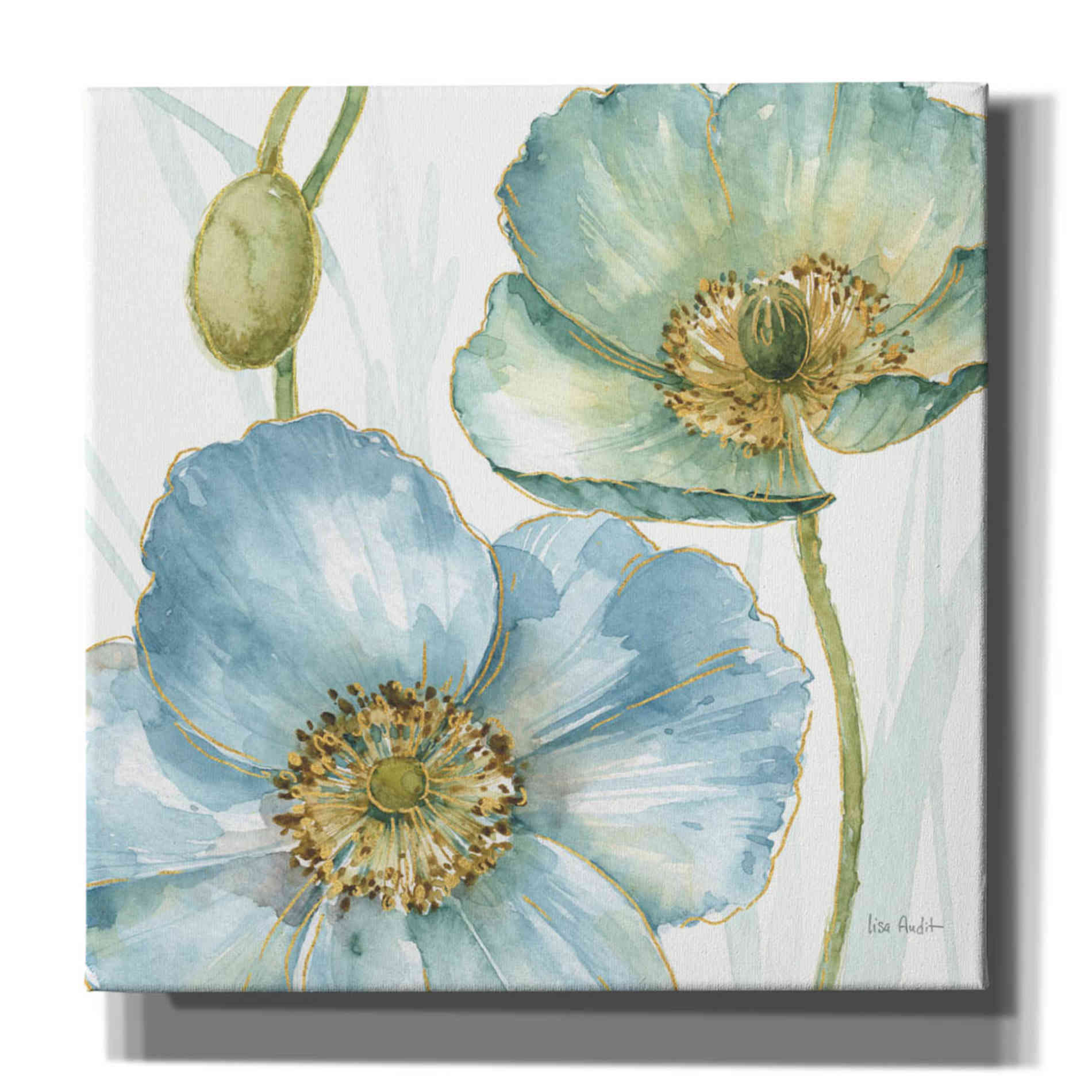 'My Greenhouse Flowers II' by Lisa Audit, Canvas Wall Art