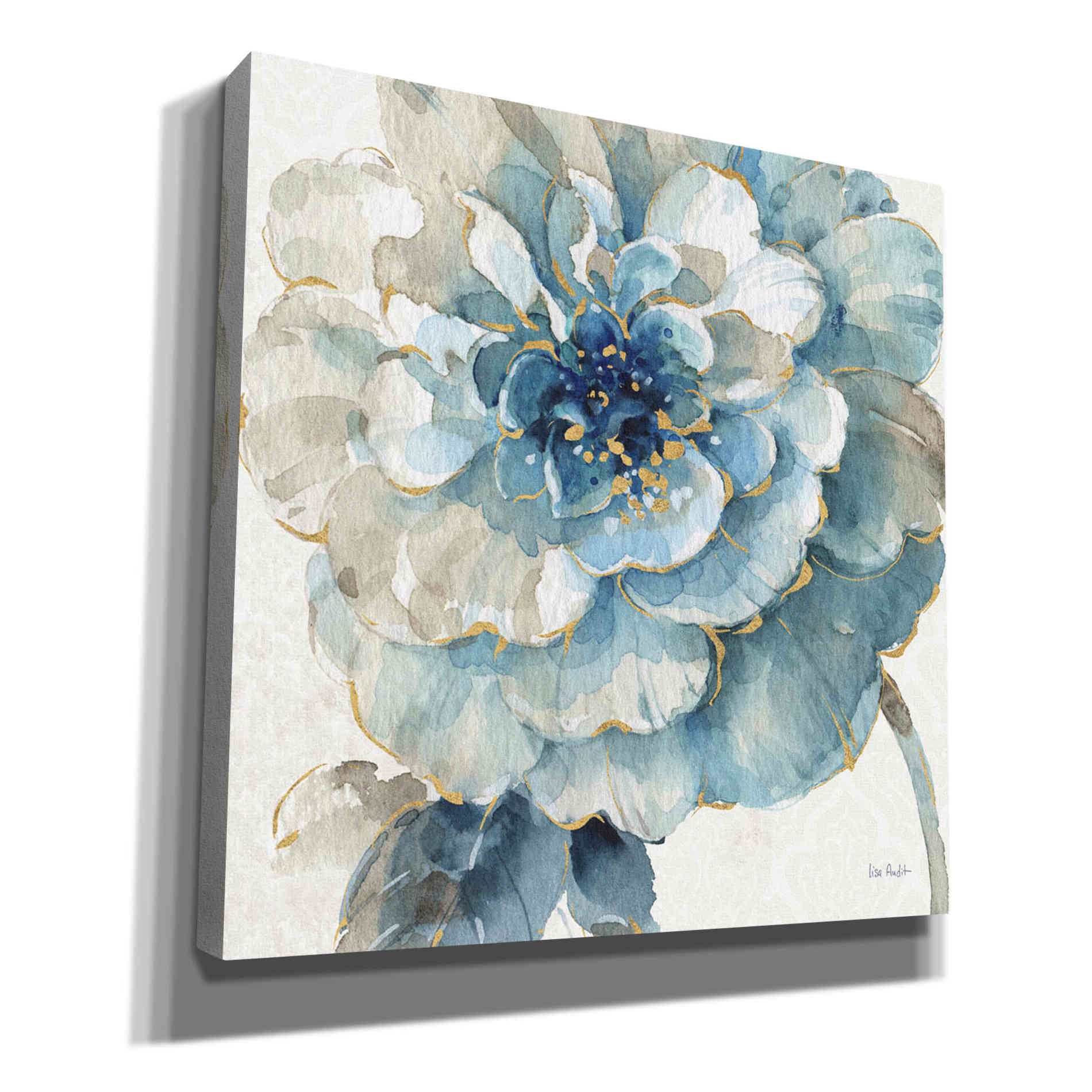 'Indigold VII' by Lisa Audit, Canvas Wall Art