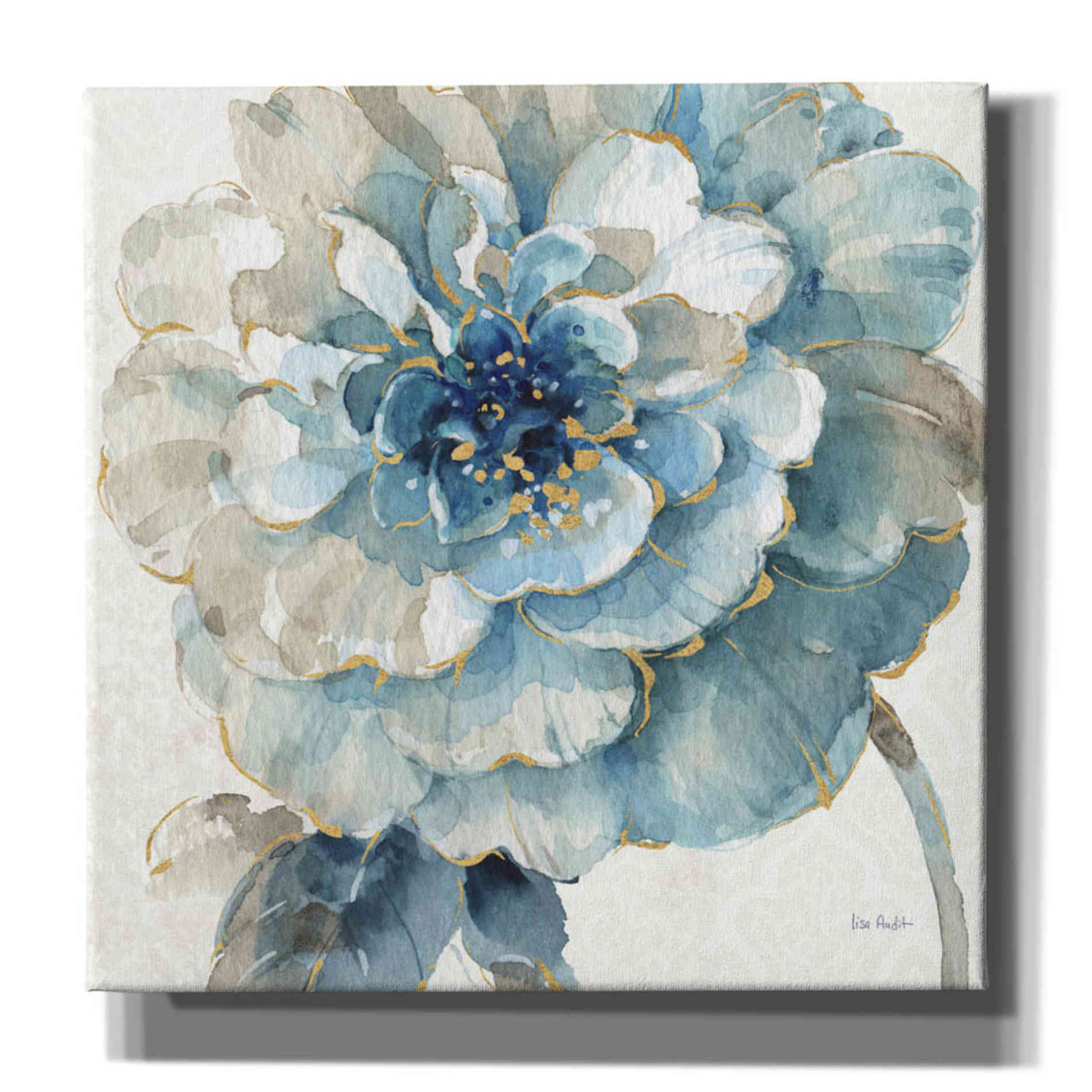 'Indigold VII' by Lisa Audit, Canvas Wall Art