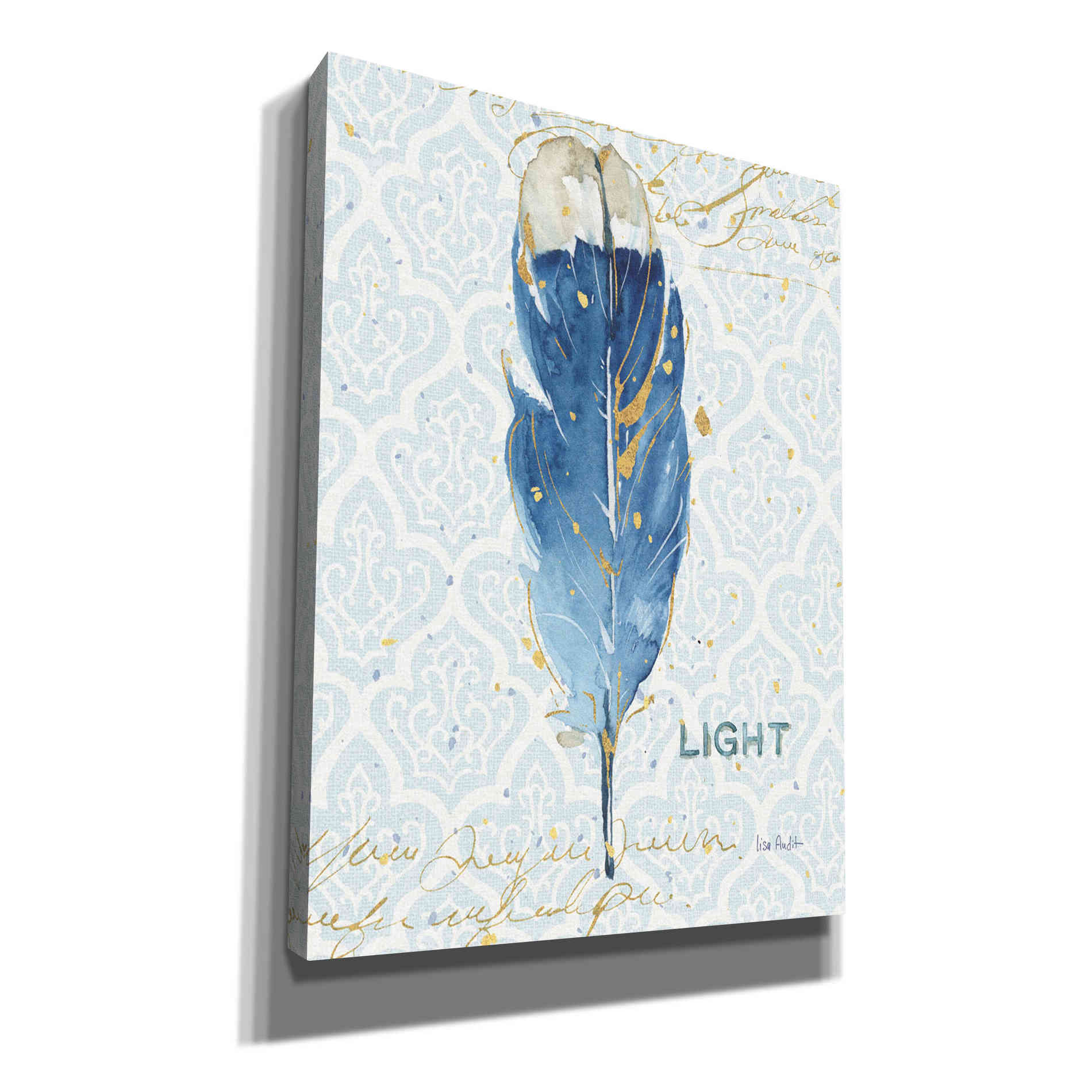 'Indigold XVIII' by Lisa Audit, Canvas Wall Art
