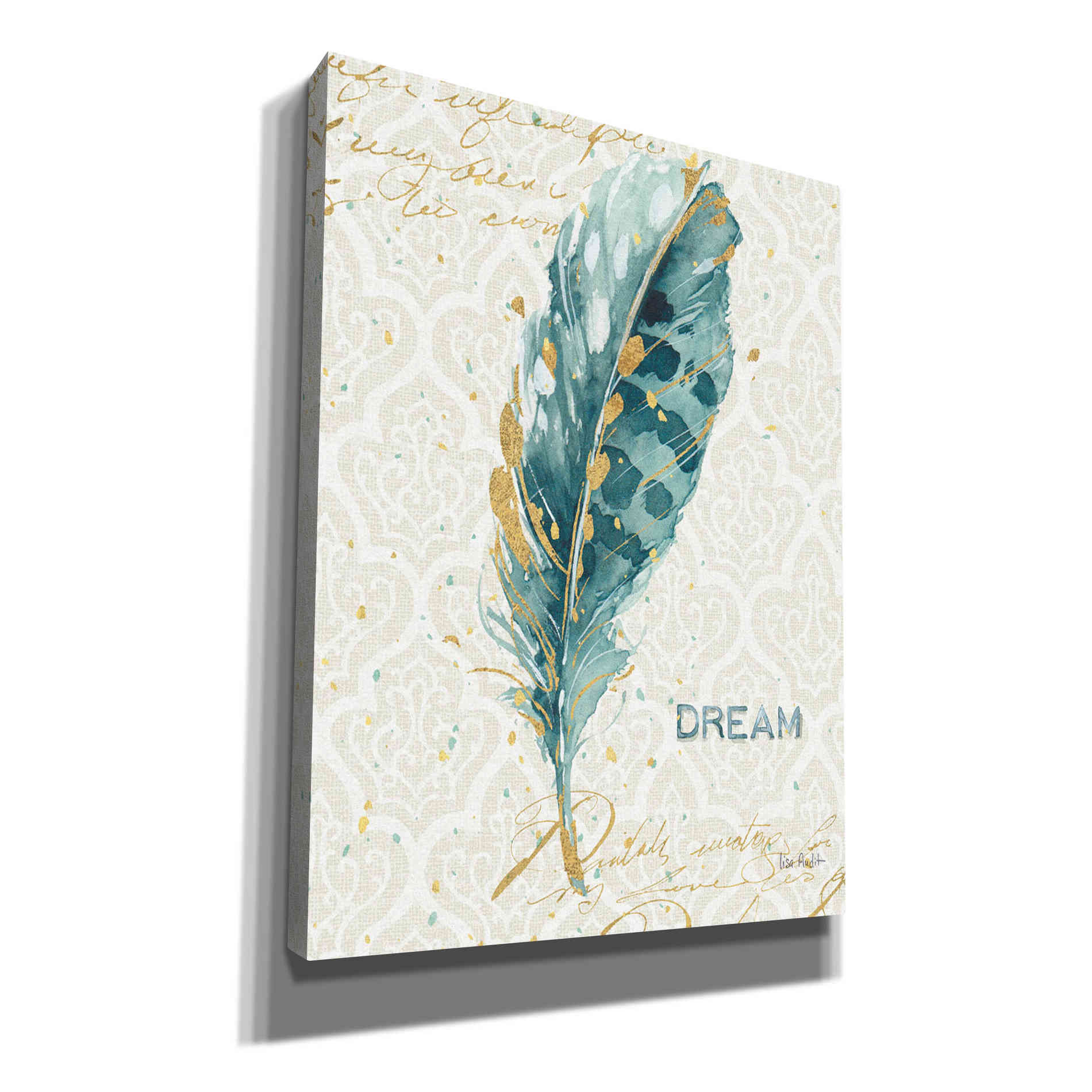 'Indigold XIX' by Lisa Audit, Canvas Wall Art
