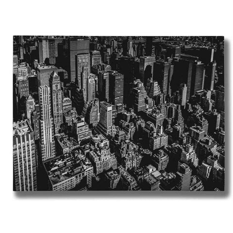 Image of "Manhattan Rooftop View" by Nicklas Gustafsson Giclee Canvas Wall Art