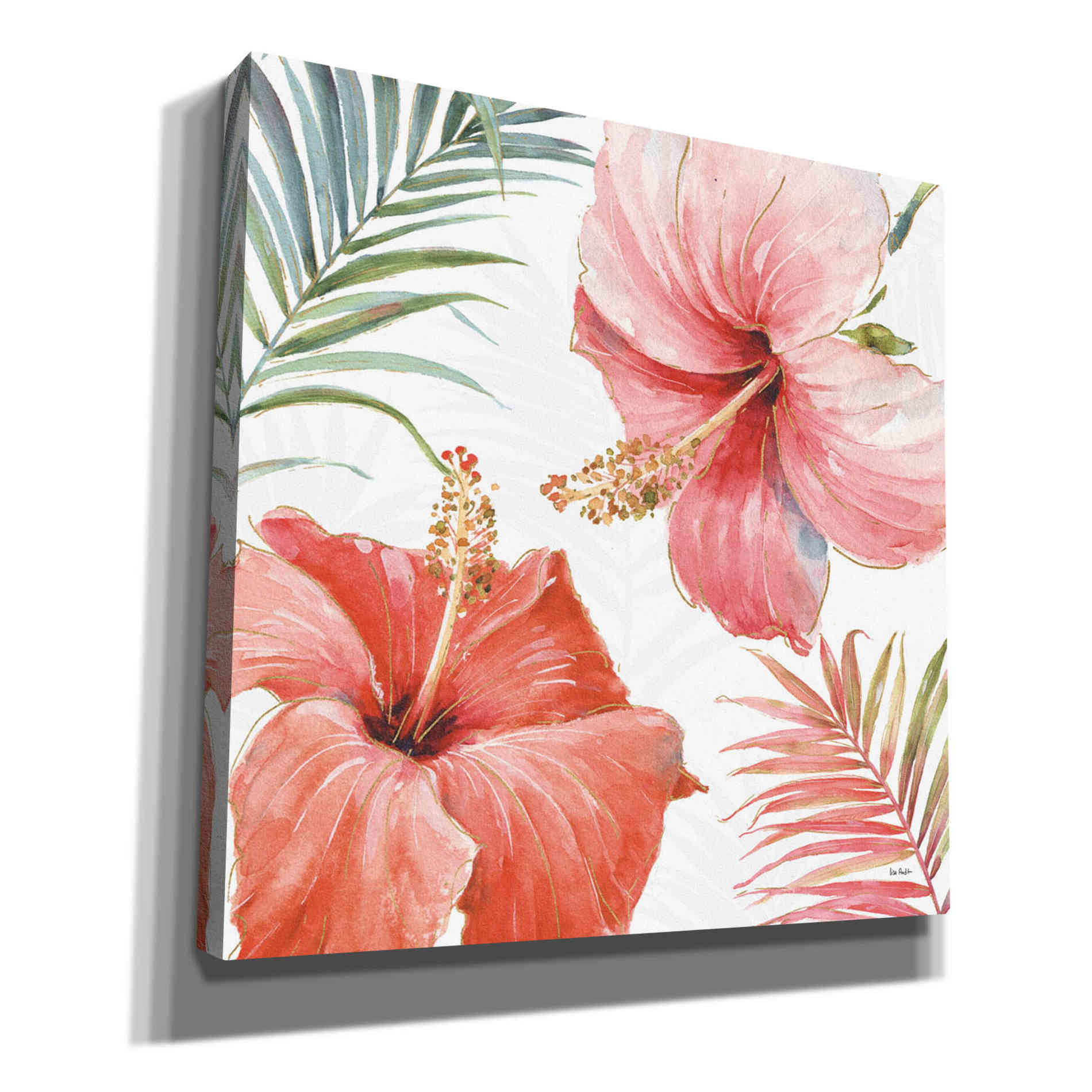 'Tropical Blush III' by Lisa Audit, Canvas Wall Art