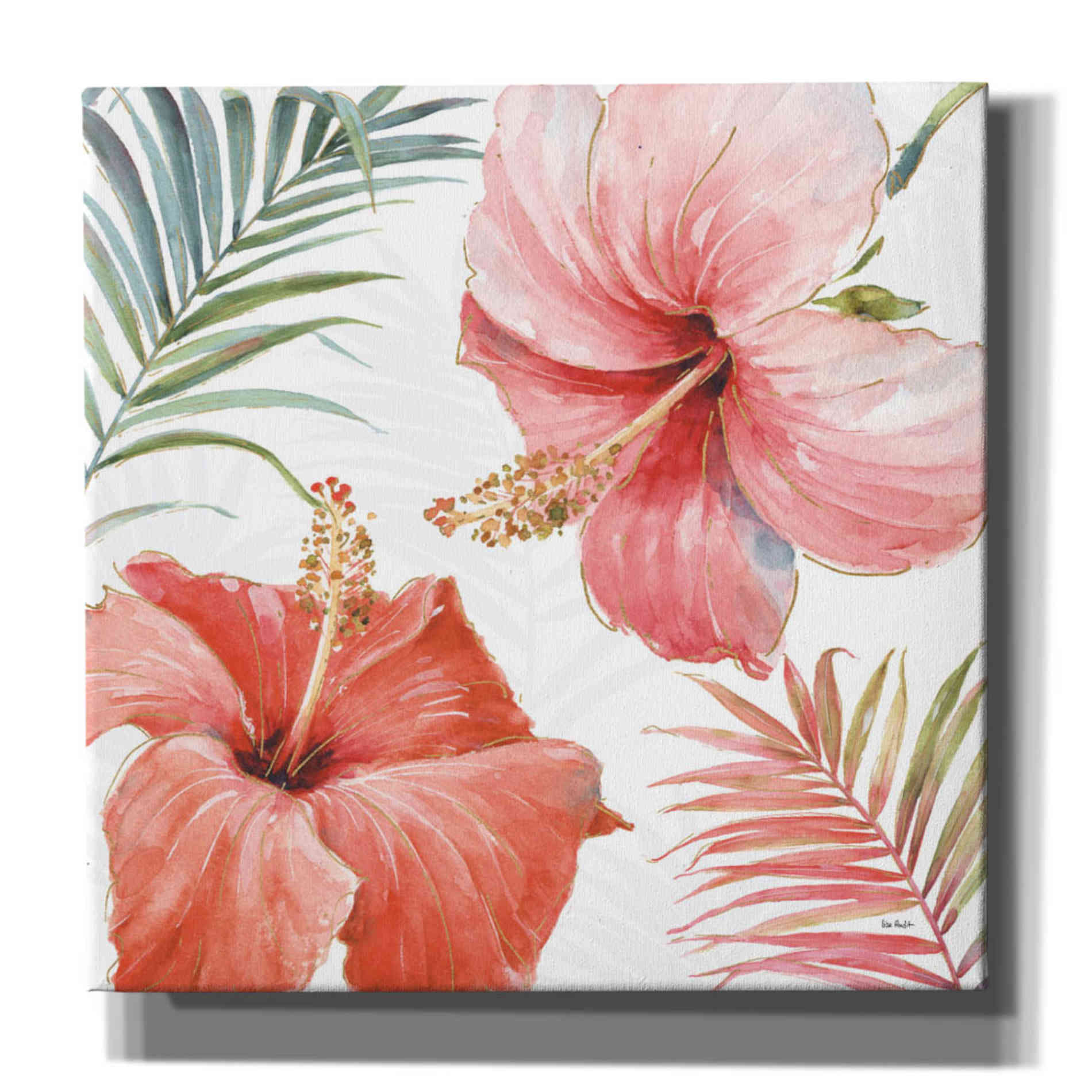 'Tropical Blush III' by Lisa Audit, Canvas Wall Art