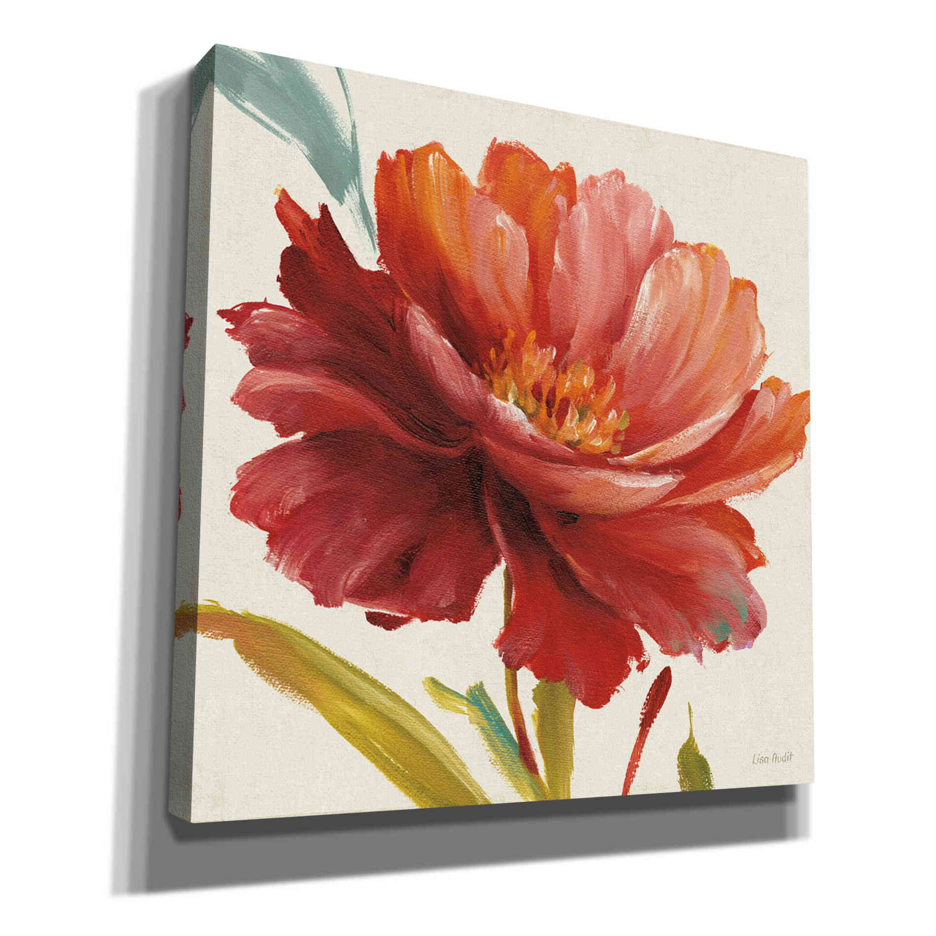 'Dancing Colors I' by Lisa Audit, Canvas Wall Art