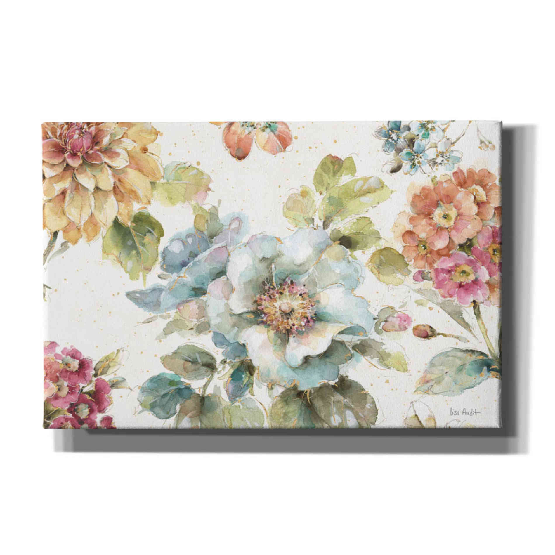 'Country Bloom I' by Lisa Audit, Canvas Wall Art