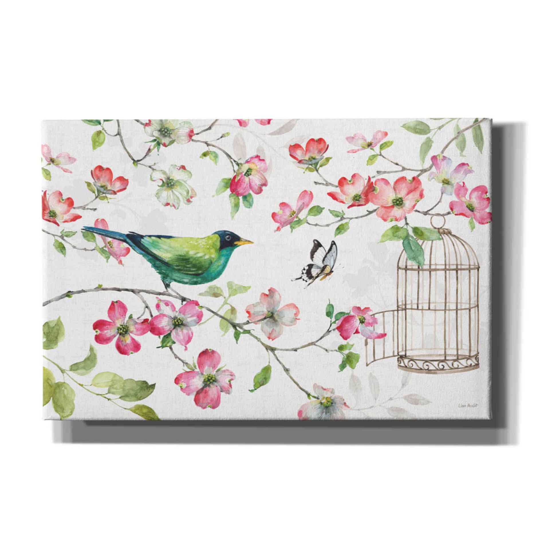 'Dogwood Garden I' by Lisa Audit, Canvas Wall Art