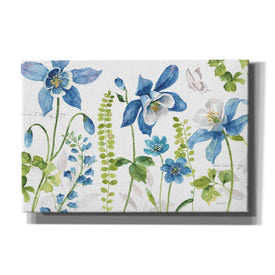 'Blue And Green Garden I' by Lisa Audit, Canvas Wall Art