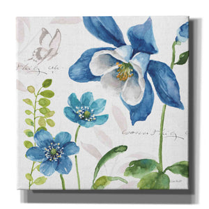 'Blue And Green Garden III' by Lisa Audit, Canvas Wall Art