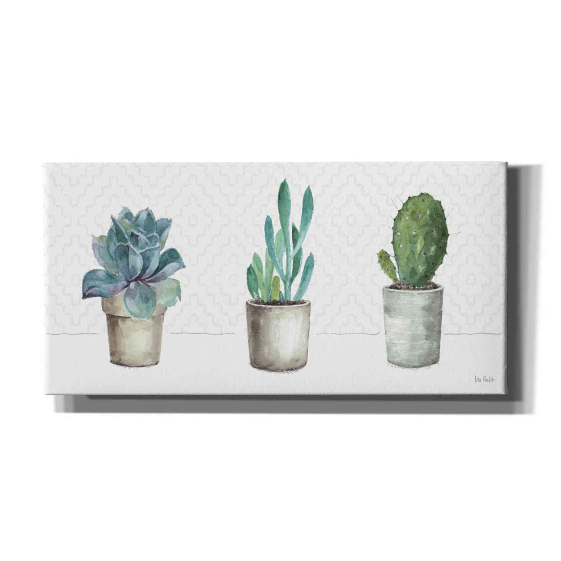 'Mixed Greens XLVIII' by Lisa Audit, Canvas Wall Art
