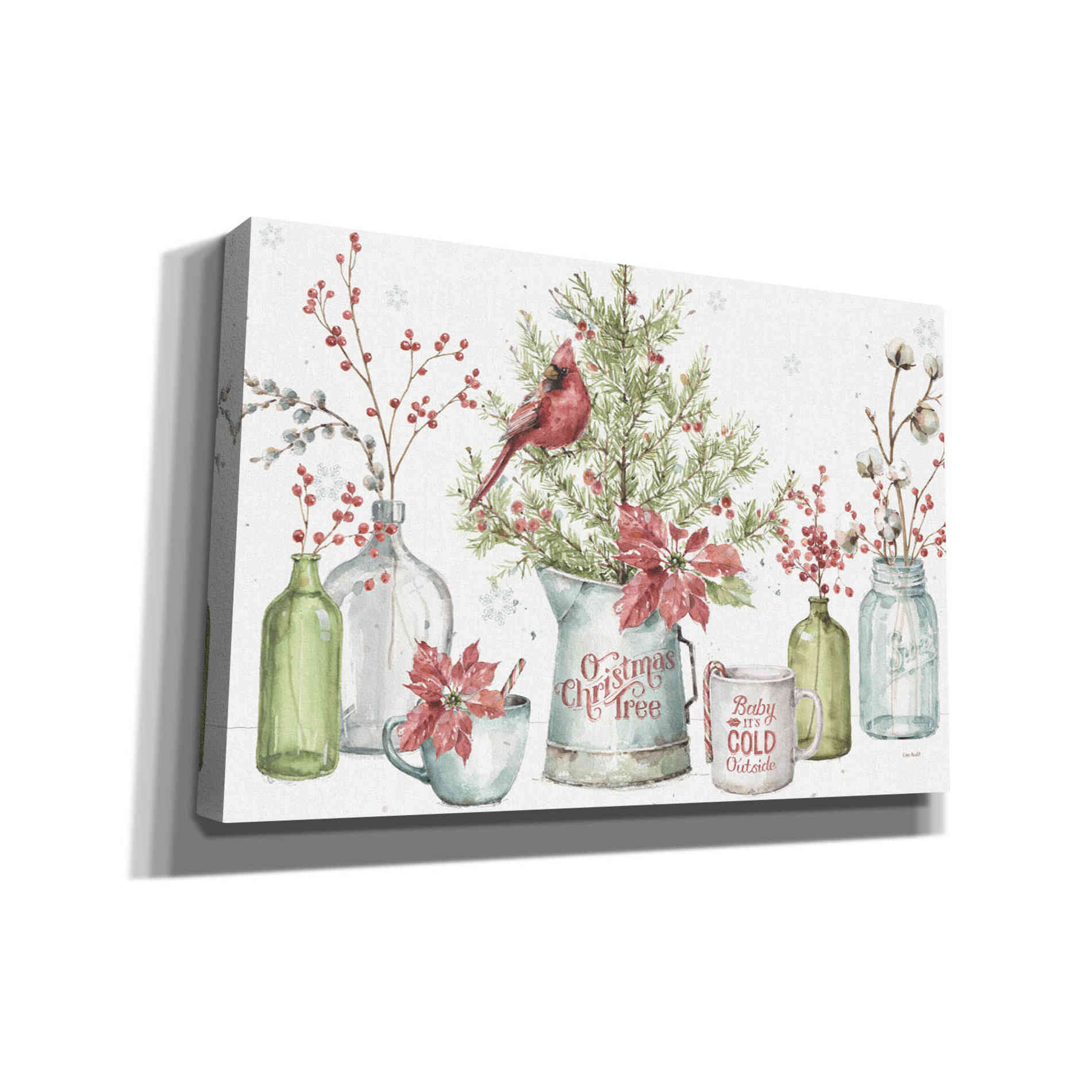 'A Christmas Weekend I' by Lisa Audit, Canvas Wall Art